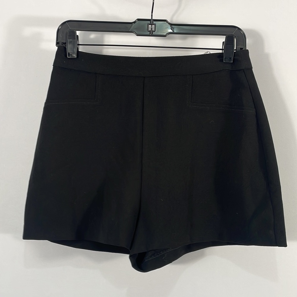 BCBGeneration High Waisted, Black Dress Shorts, Size 4